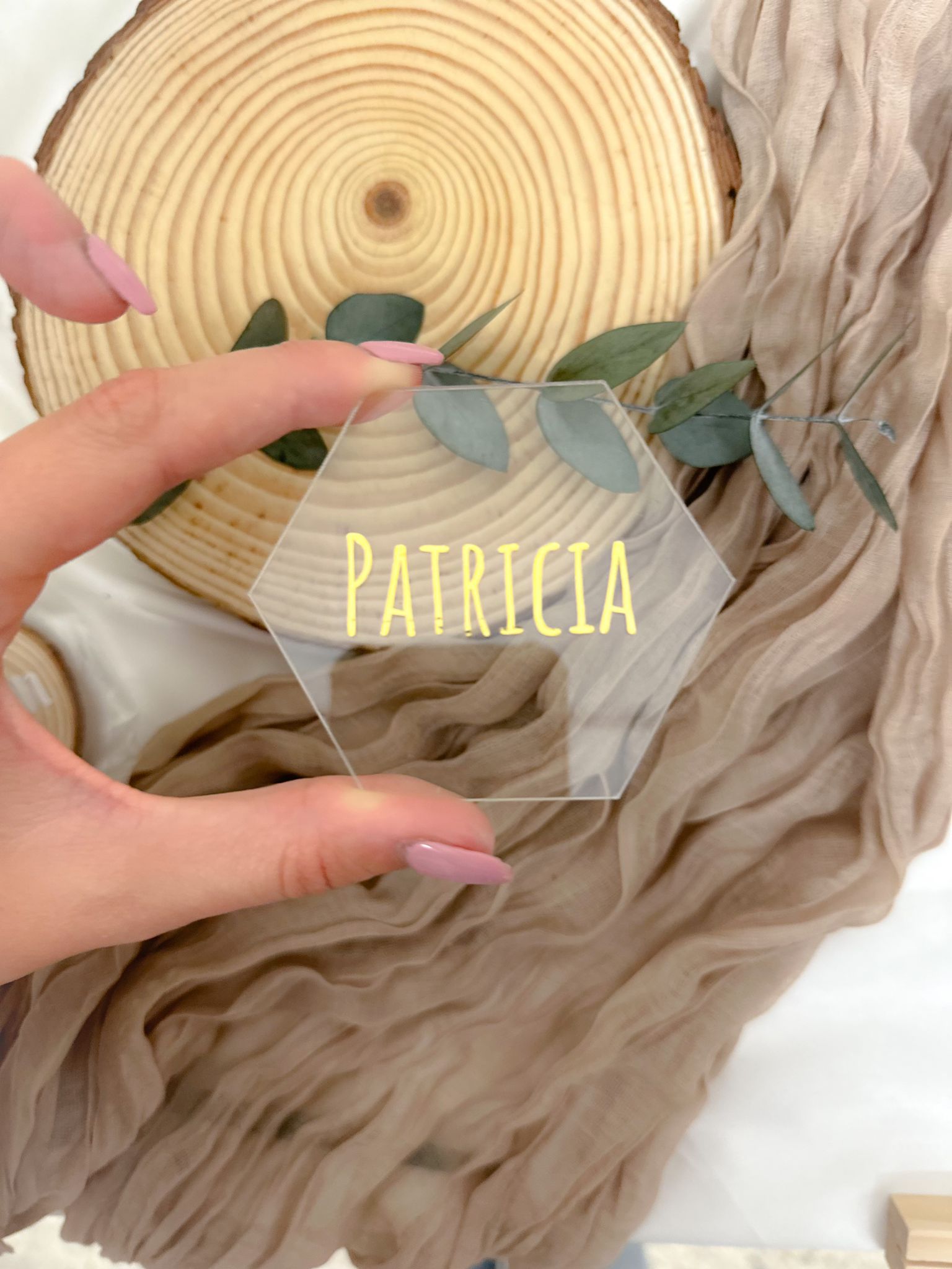 Marcasitio Metacrilato hexágono