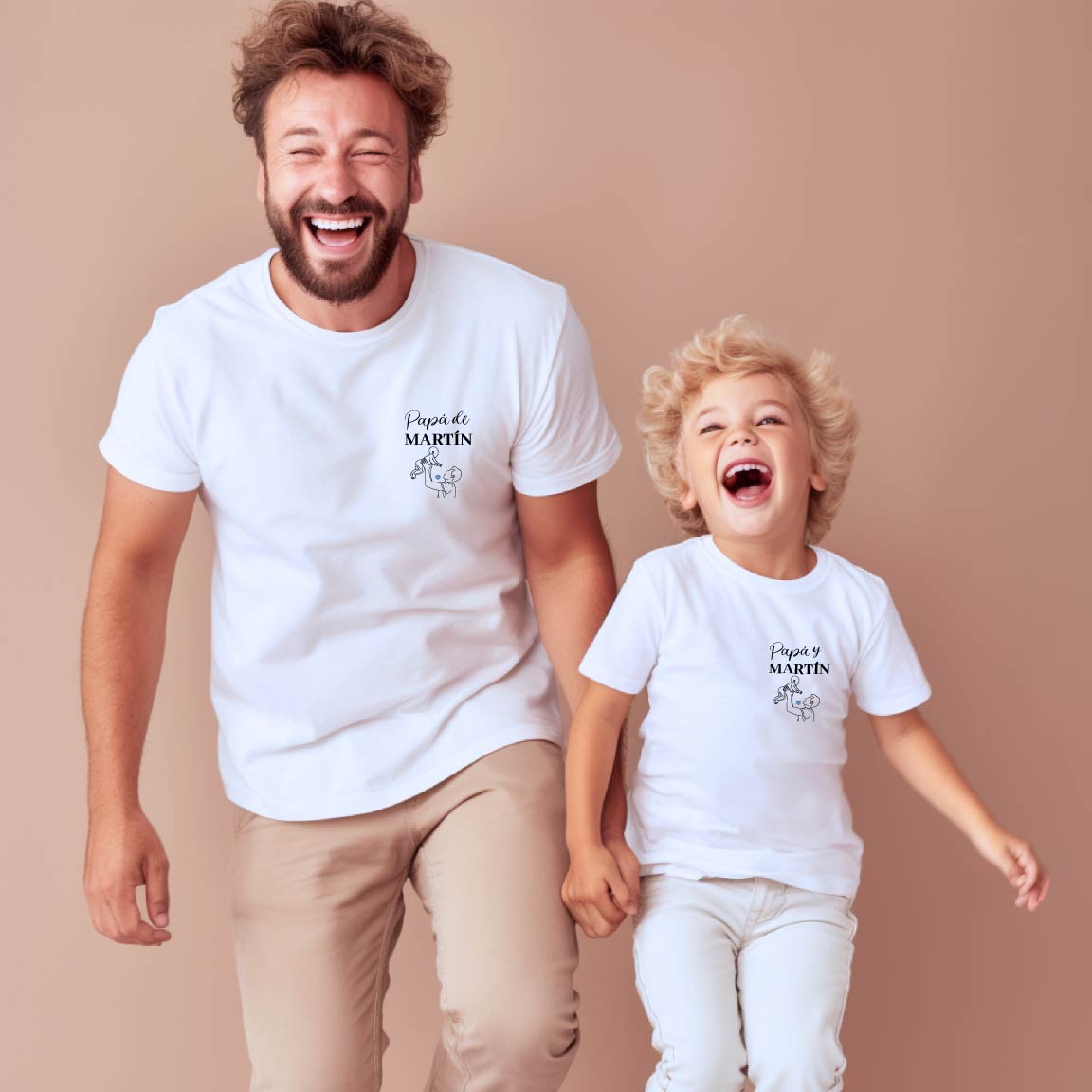 Pack camisetas padre e hijo
