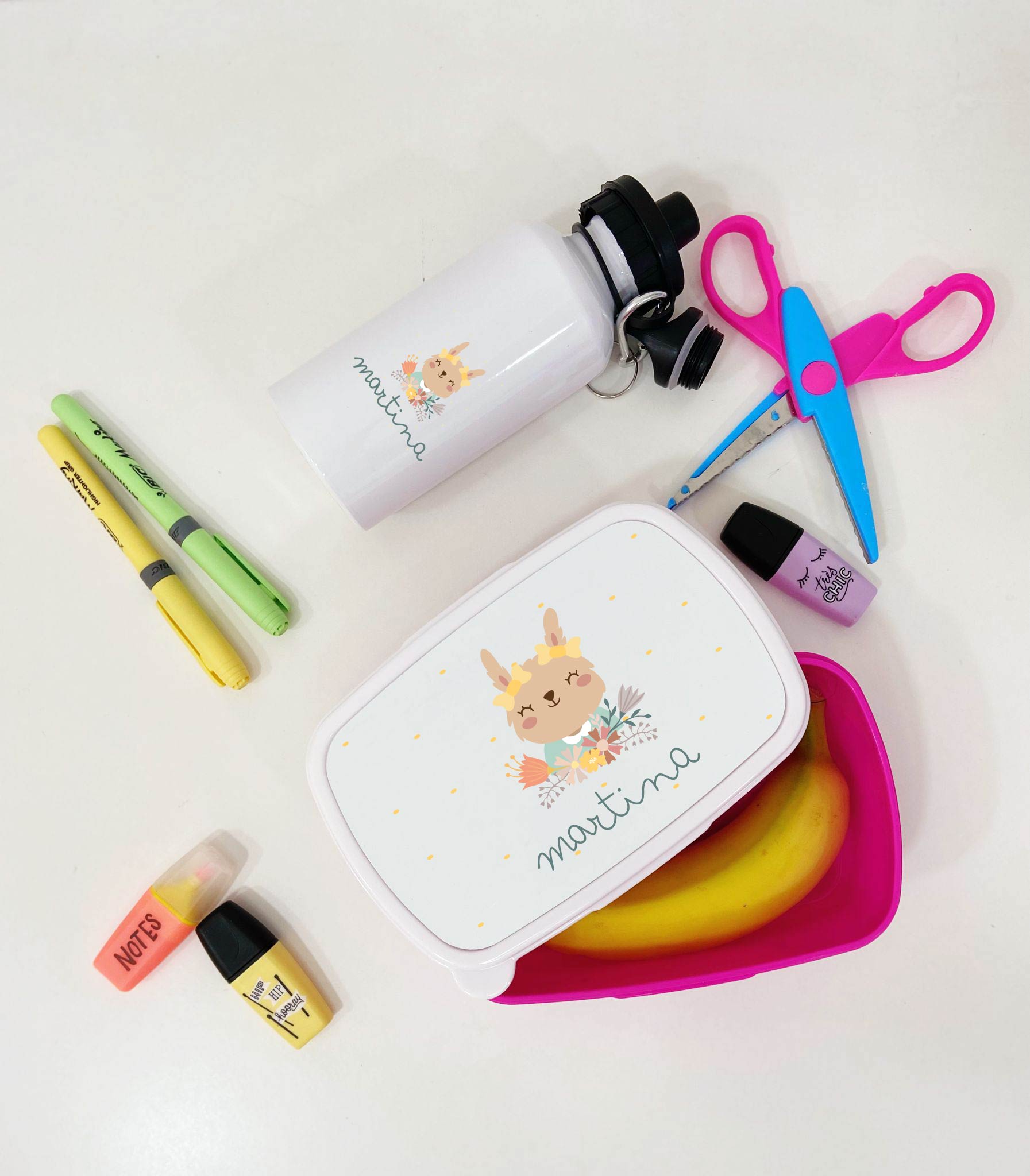 Pack vuelta al cole tupper+cantimplora