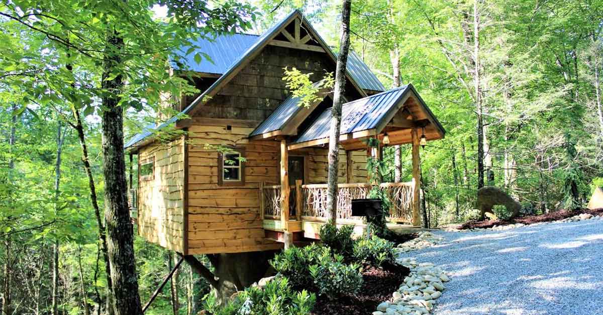 Berlin Ohio Treehouses Rustic Treehouse Lodging In Amish Country