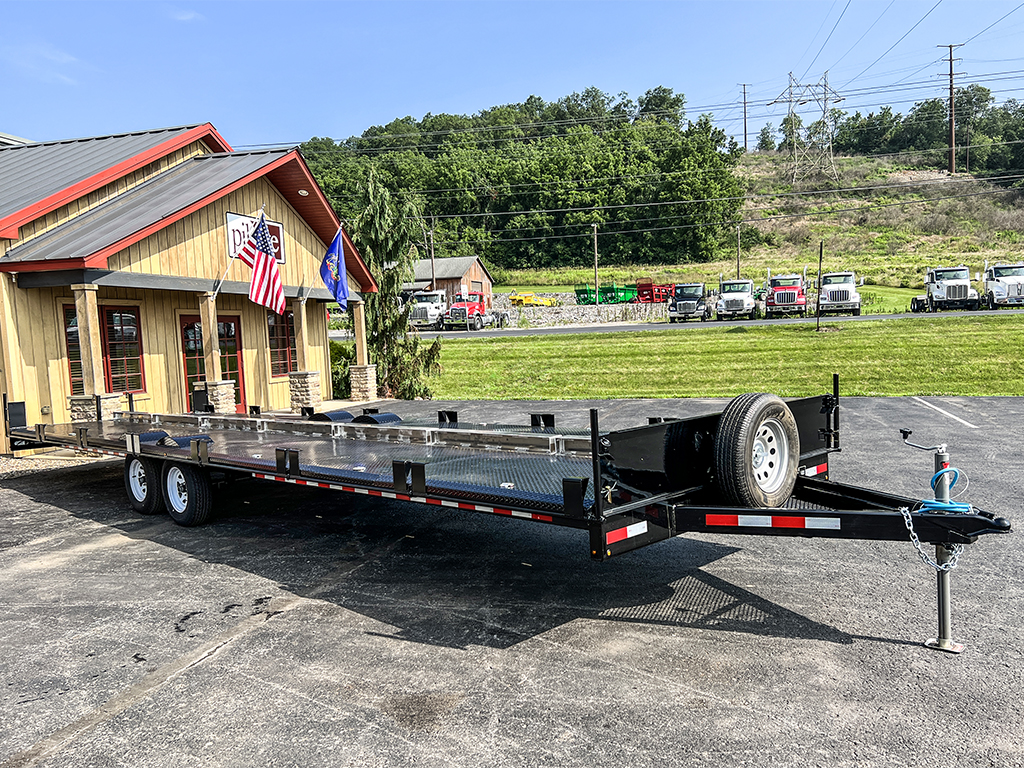 14 Unit Portable Toilet Transport Trailer - Pik Rite