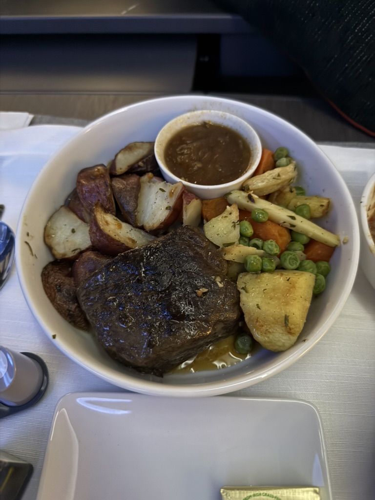 American Airlines Flagship Suites Dining
