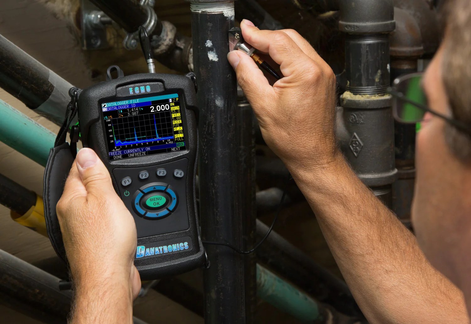 Danatronics Echo 9fd Flaw Detector Pine Environmental