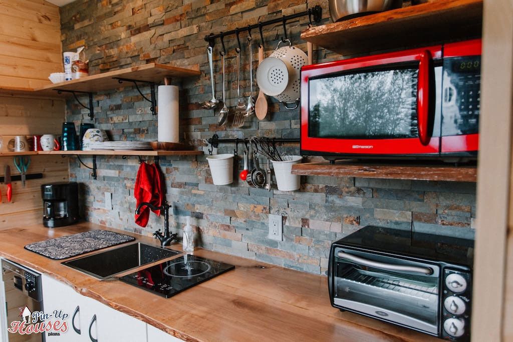Picking The Best Appliances For Your Tiny House 6 Expert Tips Small Wooden House Plans Micro Homes Floor Plans Cabin Plans