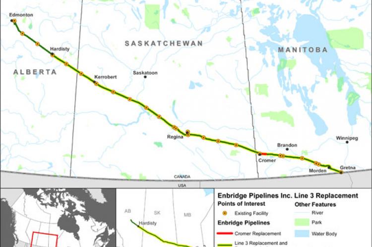 pics Enbridge Line 3 Replacement Map the national energy board of canada gives a conditional nod to enbridge s north american pipeline scenario pipeline technology journal