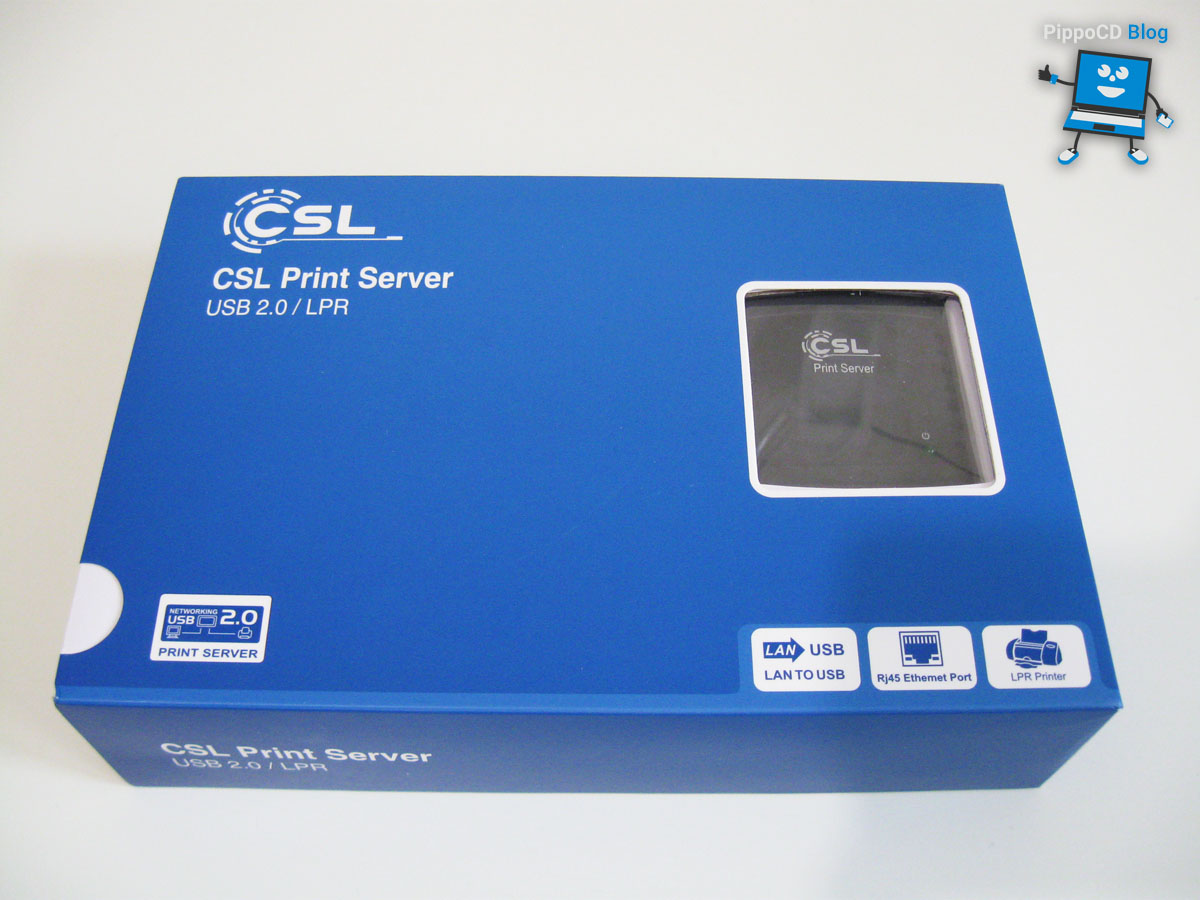 CSL Print Server USB Recensione PippoCD Blog Tecnologia