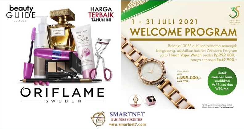 We believe everyone should be able to make financial decisions with confidence. Welcome Program Oriflame Juli