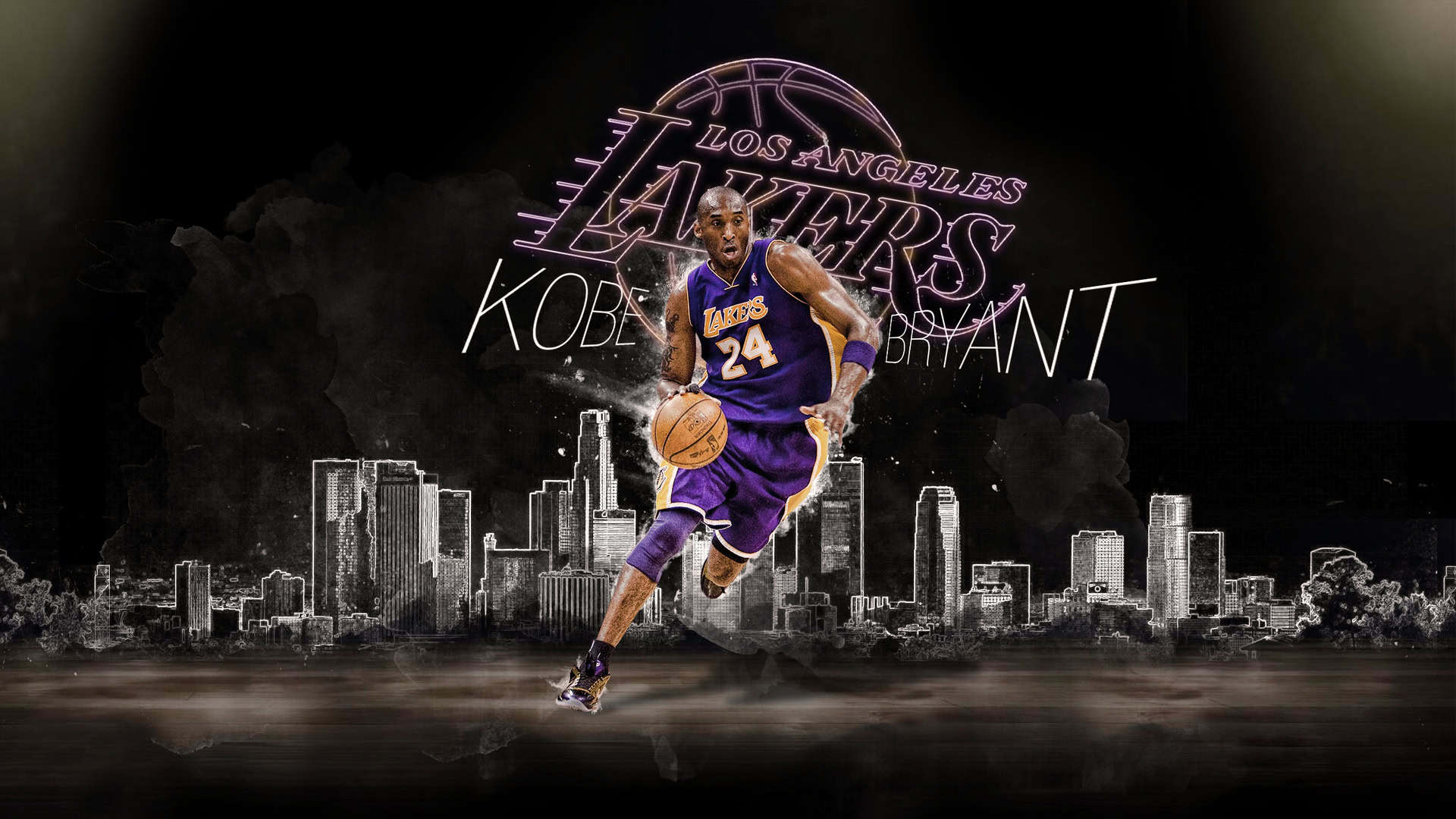 Lakers Wallpapers Kobe . The Los Angeles Lakers backgrounds collection | PixelsTalk.Net