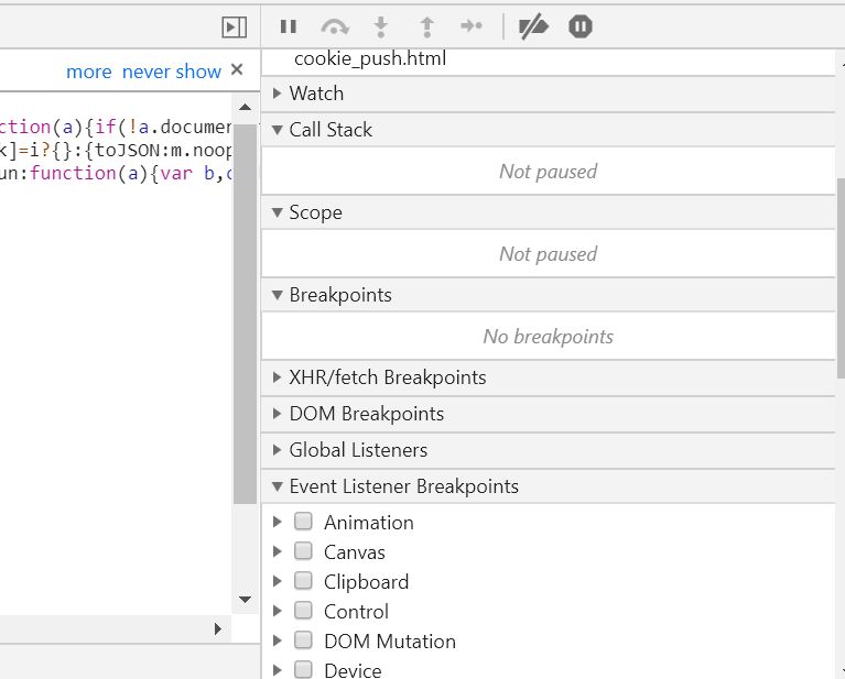 How To Use Chome Dev Tool To Find Event Handler Bound To An Element Pixelstech - Premium Dark Wallpaper - Desktop