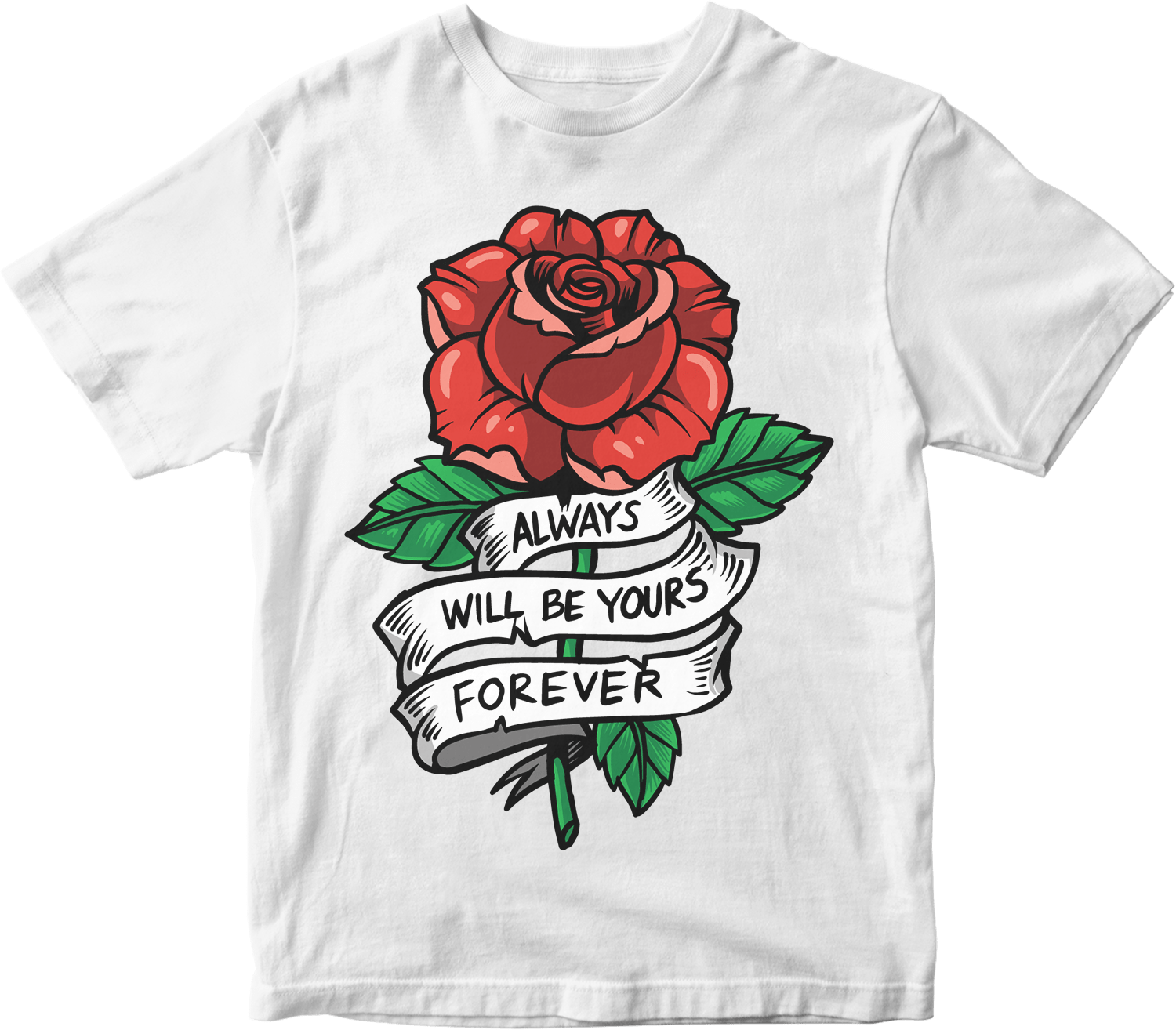 22 Editable Rose Day T-shirt Designs 