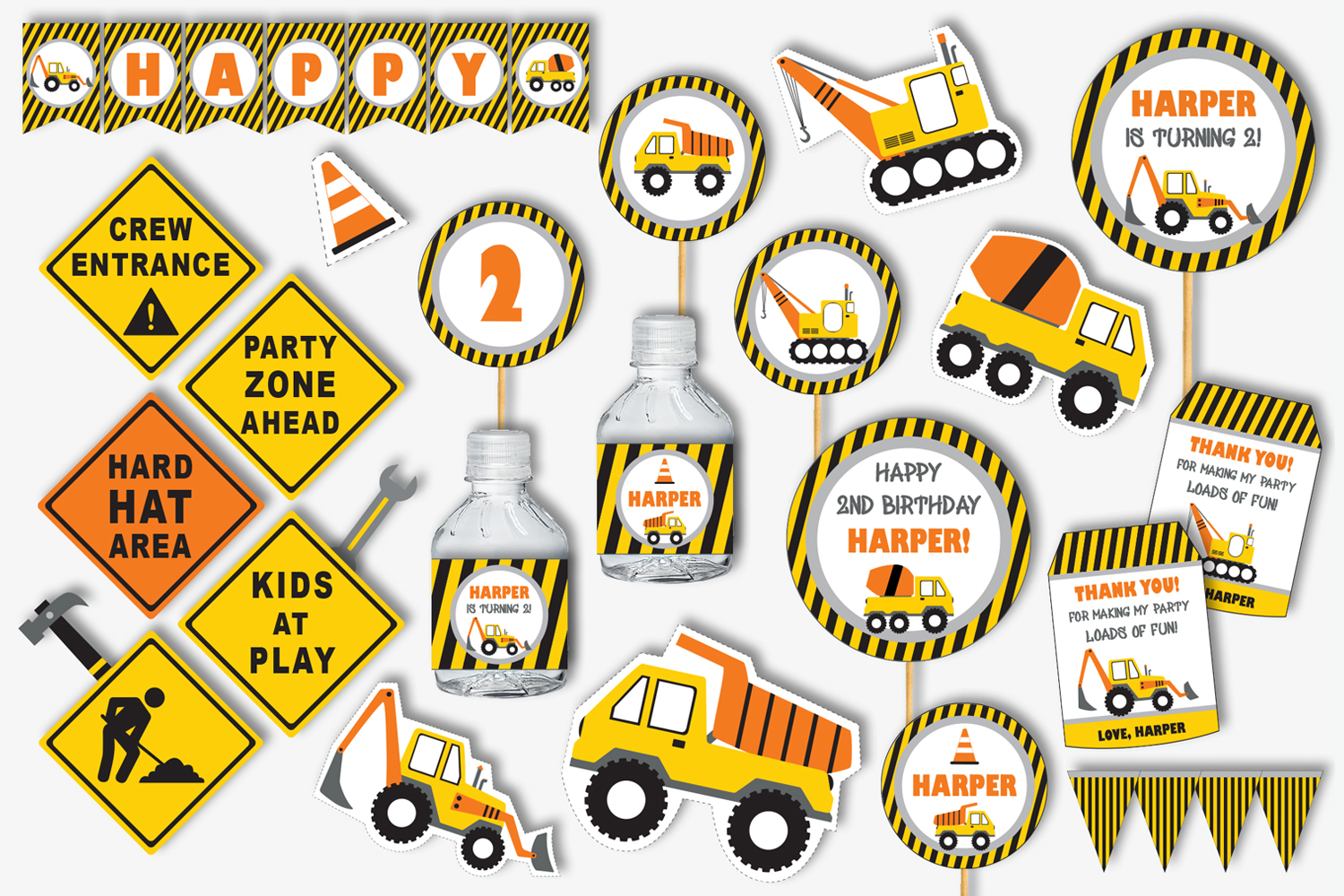 pixiebear party printables