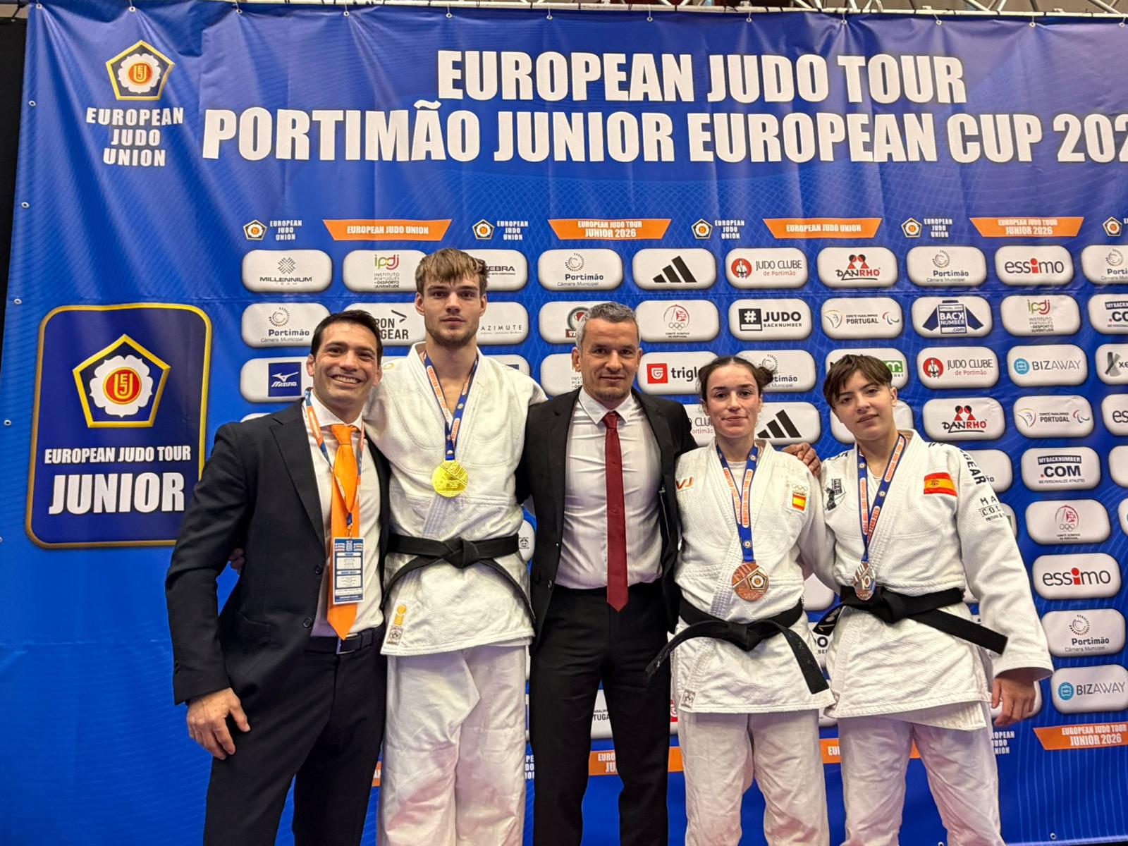 Pleno valenciano de medallas en la Junior European Cup de Portimão