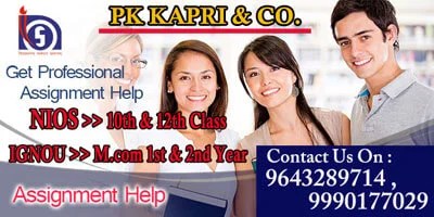 NIOS Tutor Marked Assignment