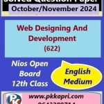 Nios Web Designing And Development (622) Solved Question Paper November 2024 Exam Class 12