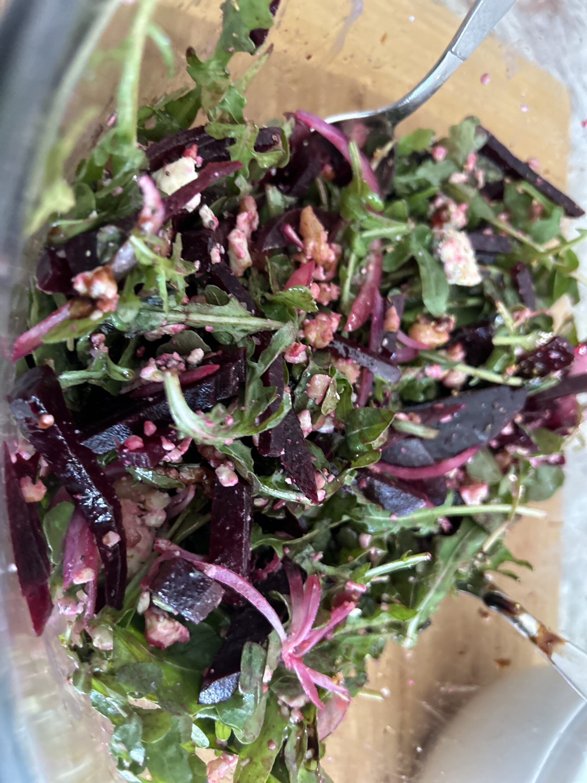 Arugula Roasted Beets Salad recipe