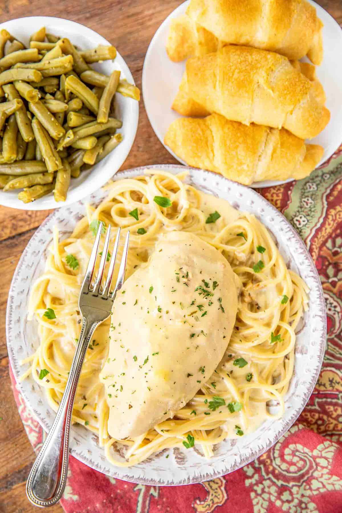Slow cooker ranch chicken