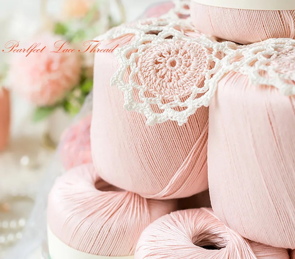 PEARLFECT PEARLFECT 100% Cotton Lace Thread #5 - Image 1