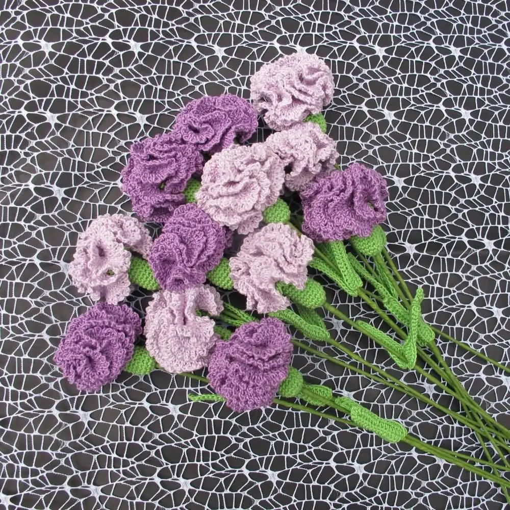 flower-Purple-Mix Carnation Pattern - Image 7