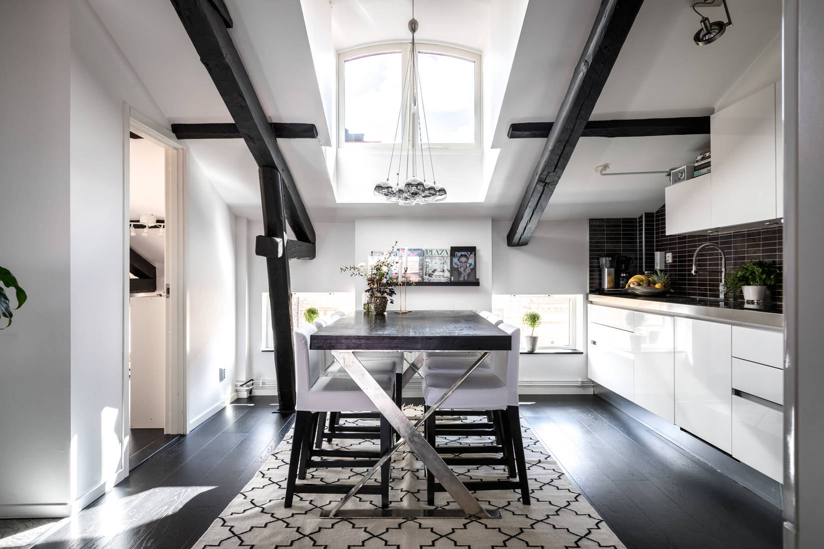 Un loft avec terrasse