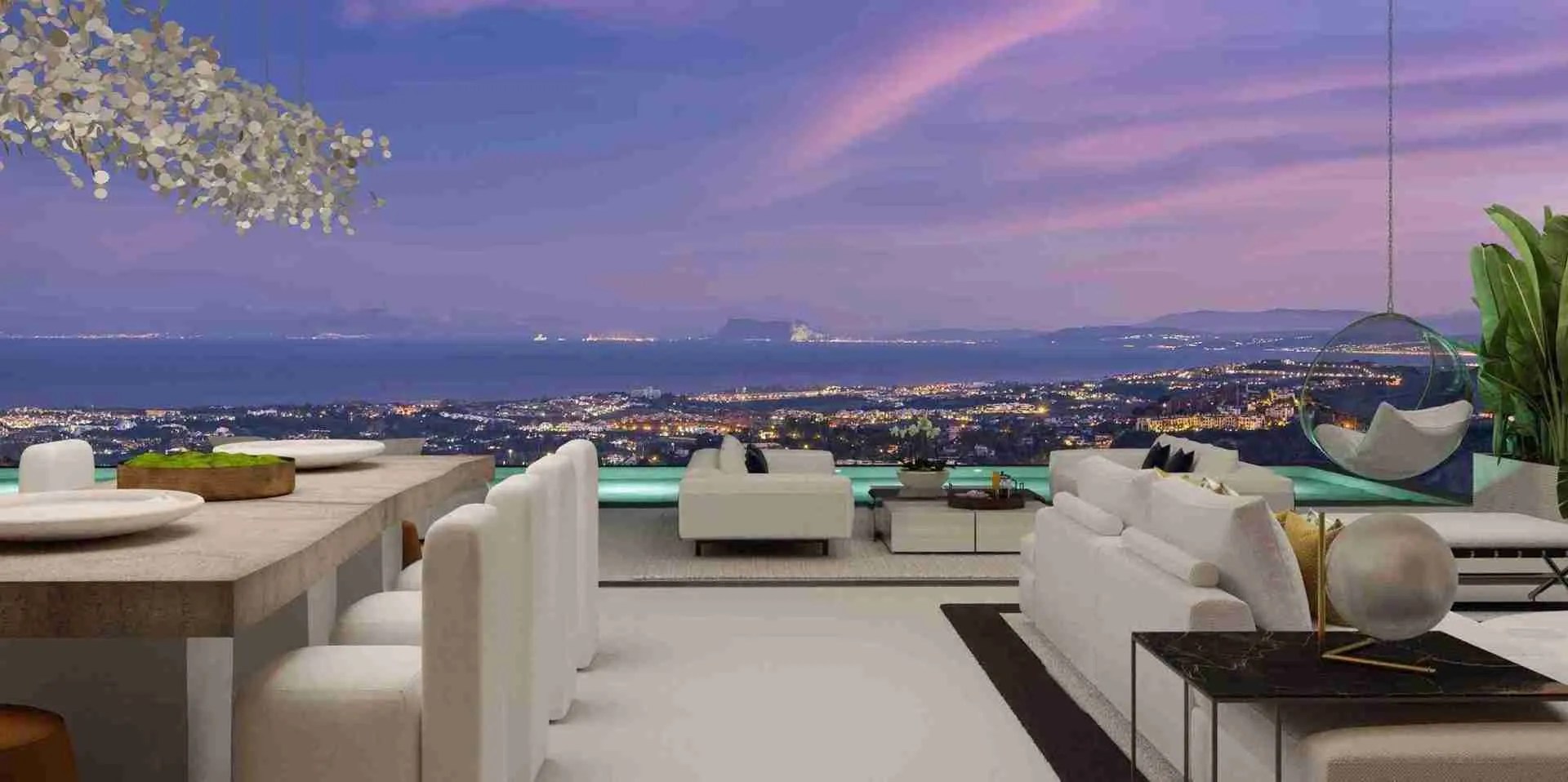 Stunning views from Vista Lago