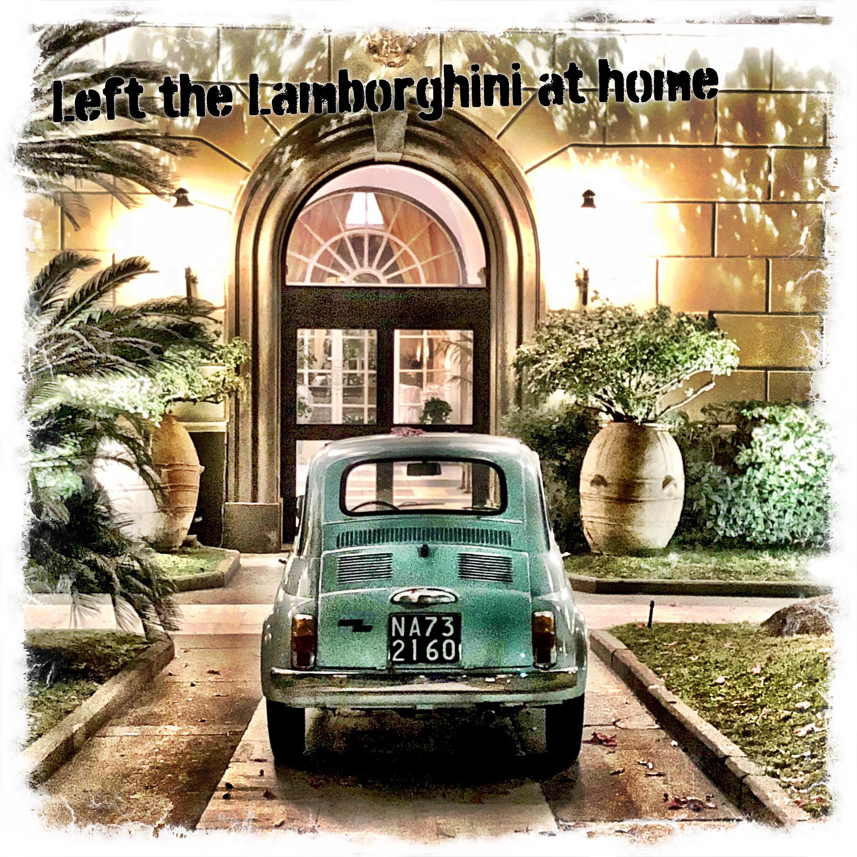 Left the Lamborghini at home