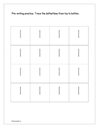 pre writing worksheets for tracing lines and shapes