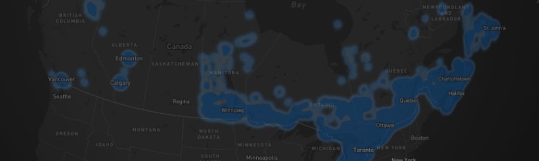 Canadian Cellular Network And Tower Maps In 2026 Bell Cell Map 