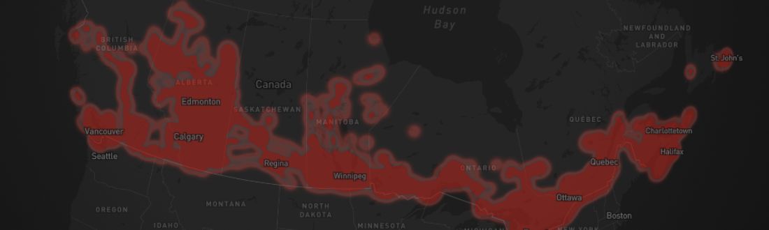 Canadian Cellular Network And Tower Maps In 2026 Rogers Cell Map 