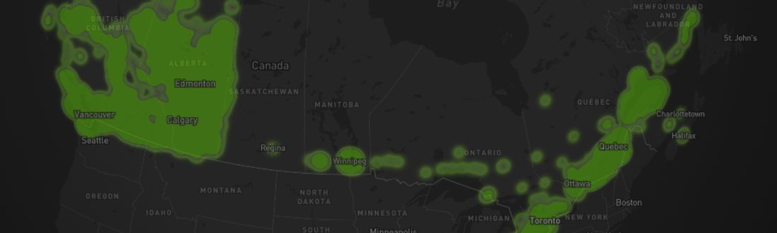 Carte Canadienne Des R Seaux Et Couvertures Cellulaires En 2026 Telus Cell Map 