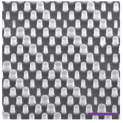 metalens using nanopillars
