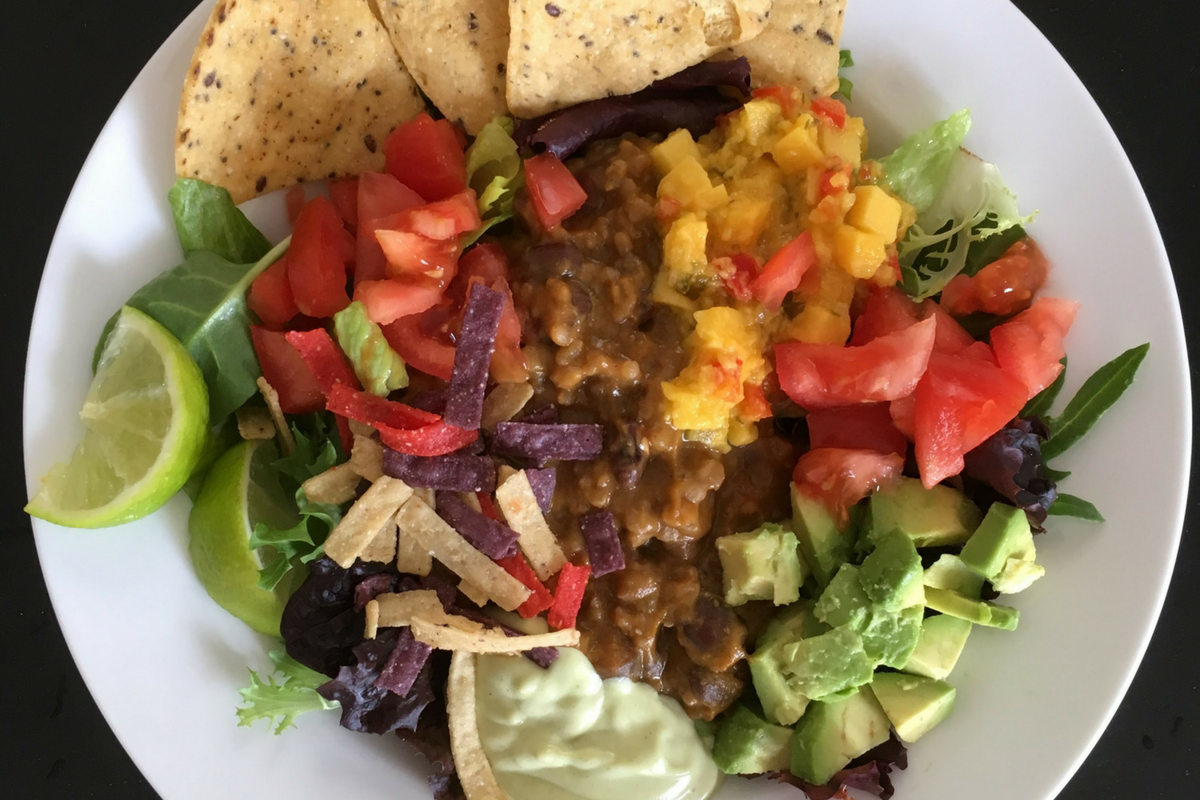Costa Vida/Cafe Rio Style Salad [Vegan, WFBP, Cheap, Easy, Instant Pot ...