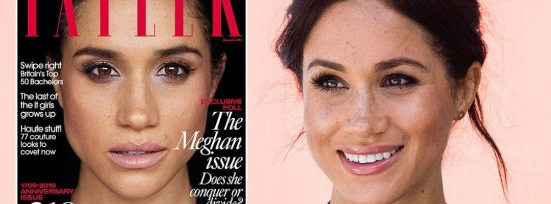 Duchess Of Sussex Meghan Markle Covers Tatler Magazine's 310th Edition