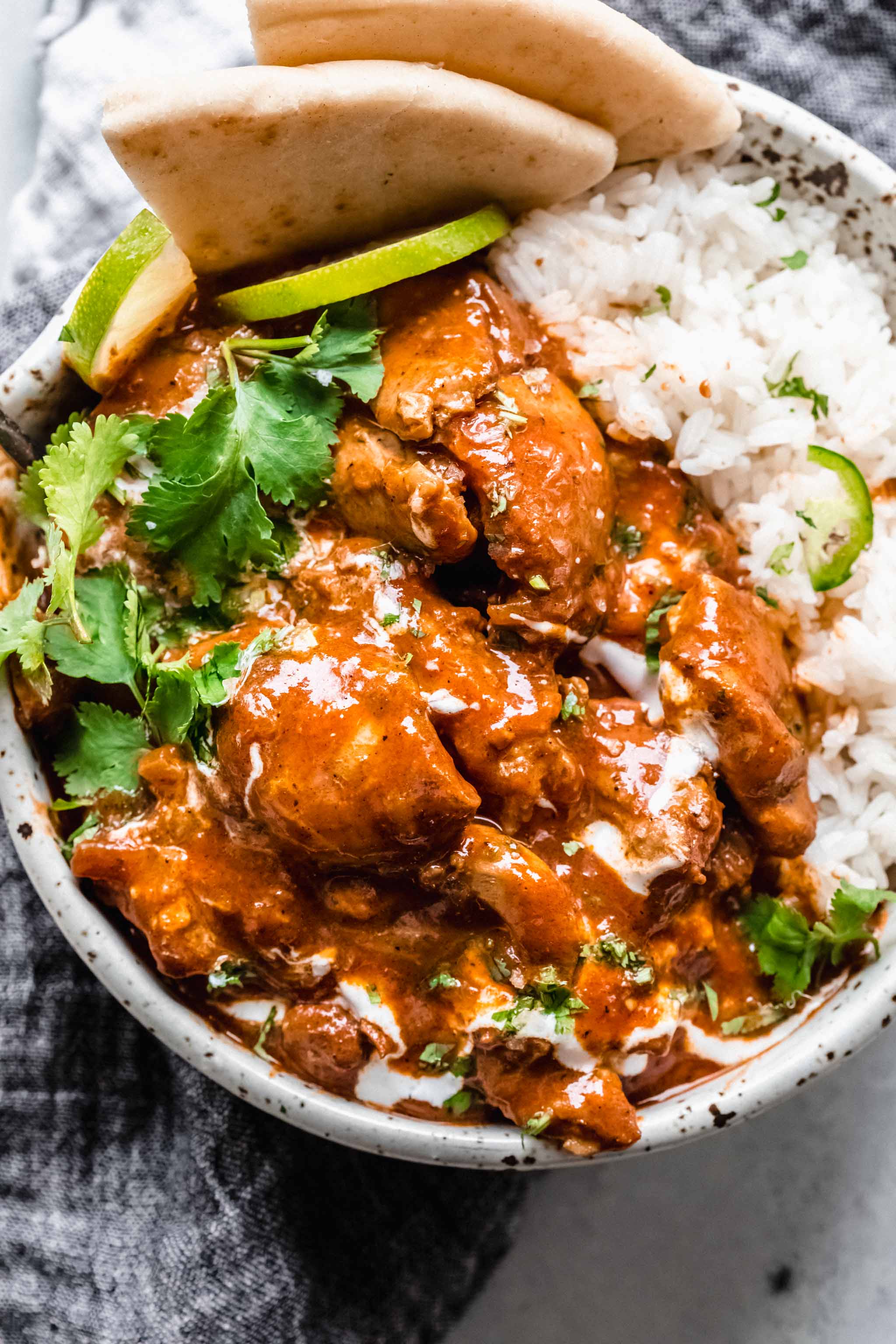 Slow cooker butter chicken + video keto + paleo