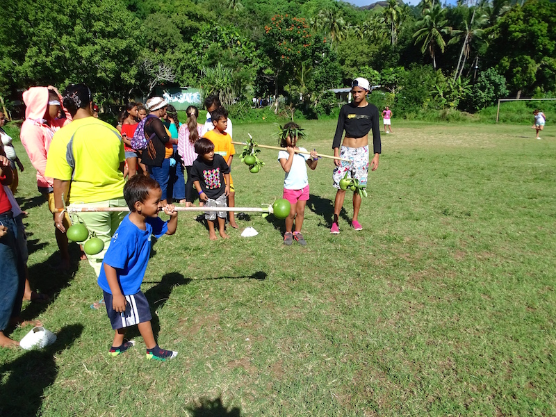 Course du porteur de fruits