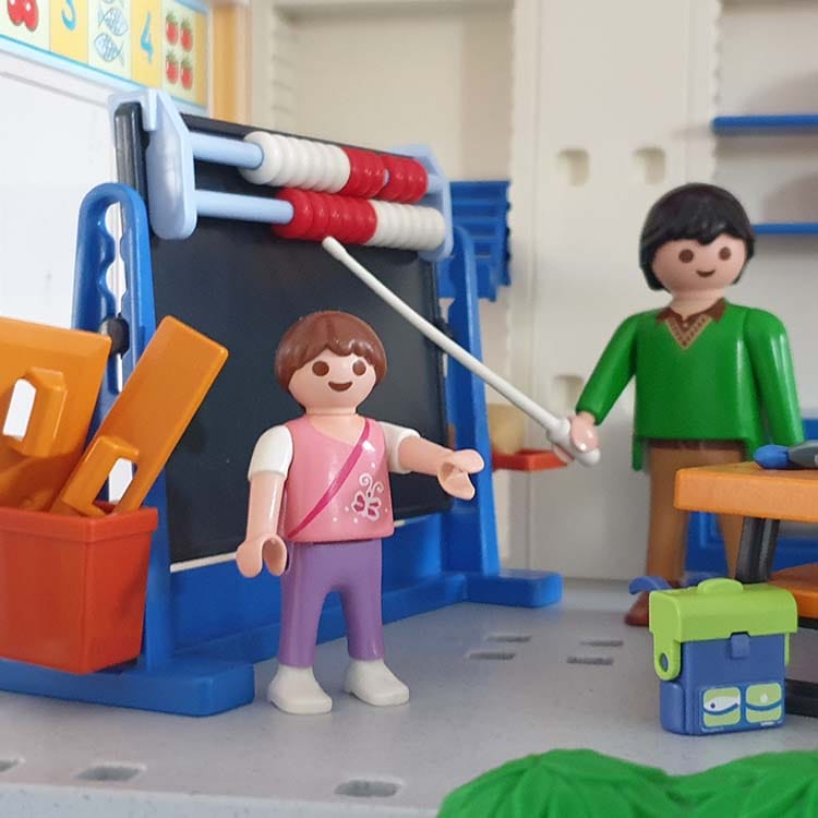 Playmobil Edificio Scolastico 5923 Nuovo - Gioco Da Costruire