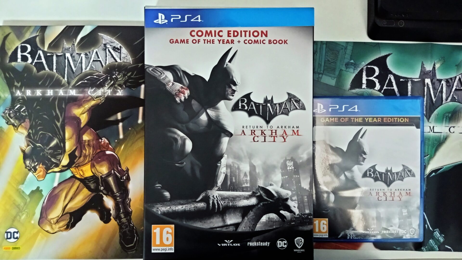 Batman: Arkham Asylum Comic Edition Per PS4, Edizione Italiana, Nuovo Sigillato - Foto 4
