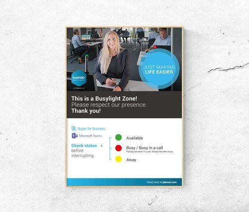 Download Busylight Zone Signs By Plenom
