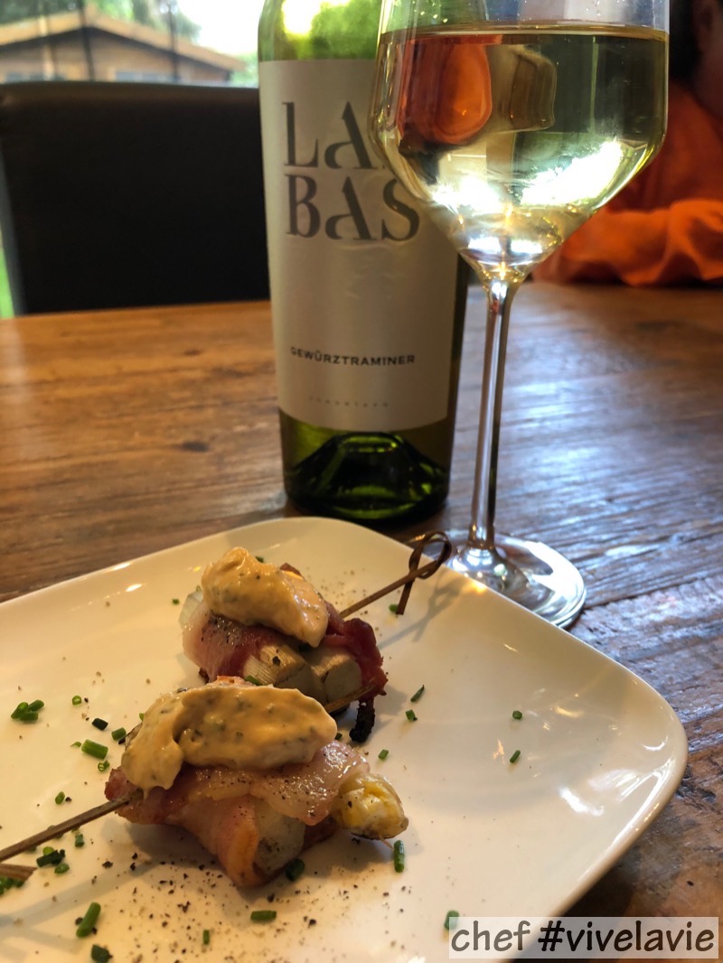asperge in gerookt spek