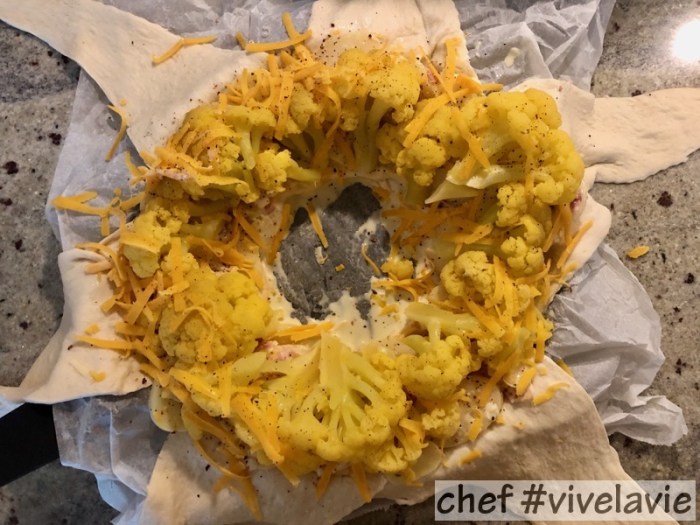 bloemkool aardappelgratin uit de skillet