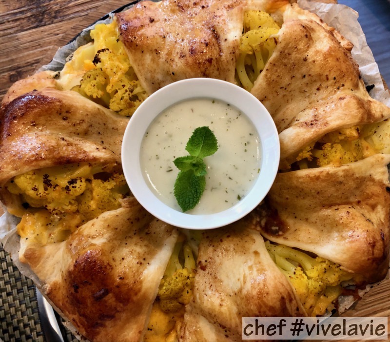 bloemkool aardappelgratin uit de skillet