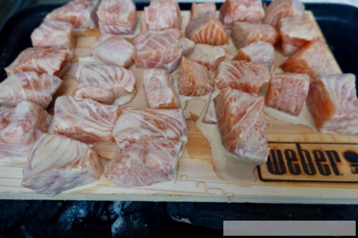 Zalm bonbons