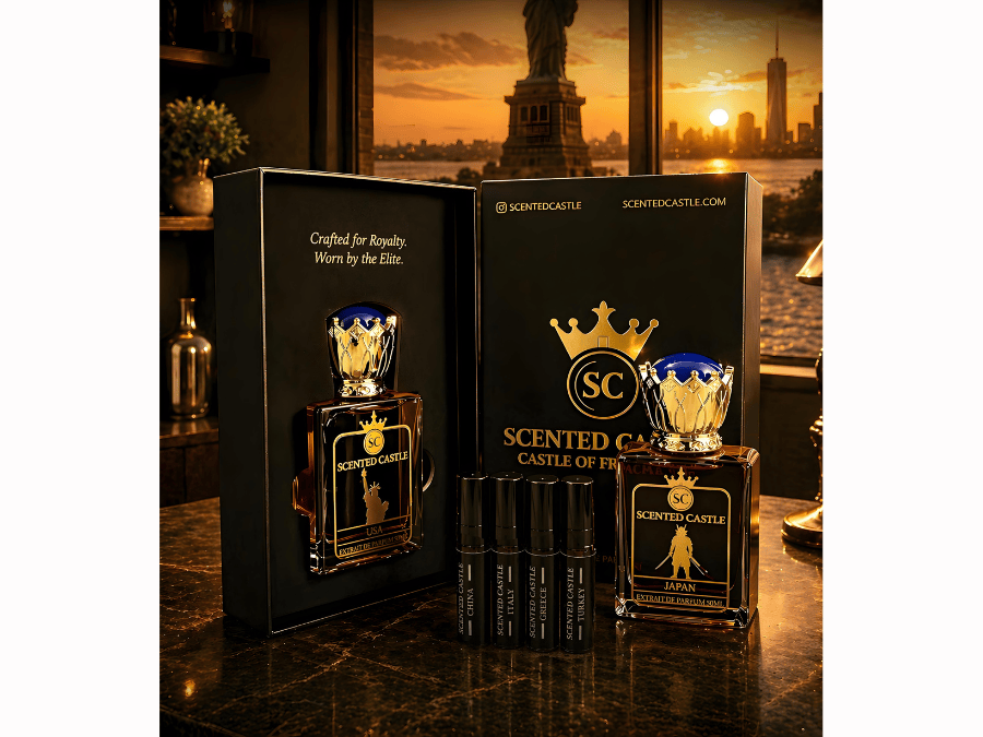 Scented Castle Unveils Its Unique Country-Inspired Fragrance Collection, Bringing the Essence of the World into Every Bottle