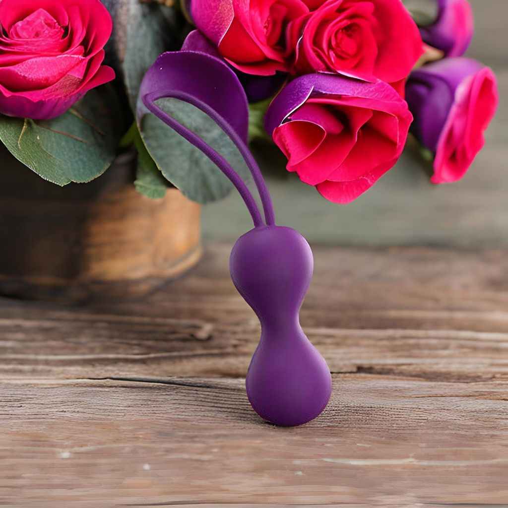 Love To Love Joia Silicone Kegel Balls Purple Rain