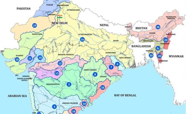 Dams In India Map Class 10 - Image To U