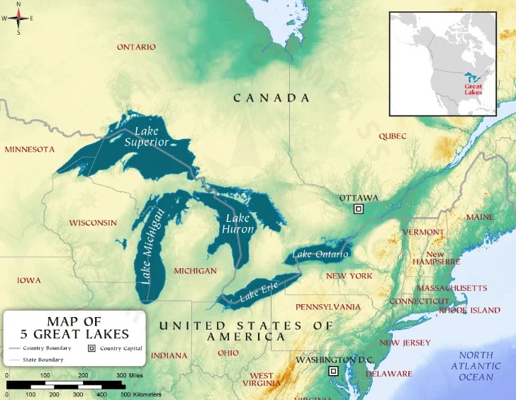 Great Lakes Of North America Picture 16 