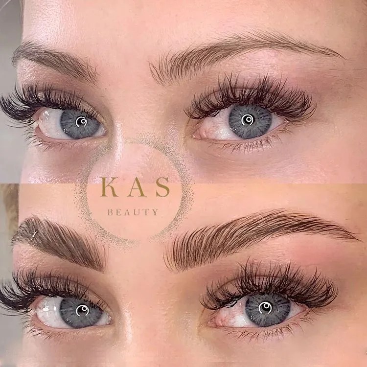 Brow lamination before and after pictures (2022)