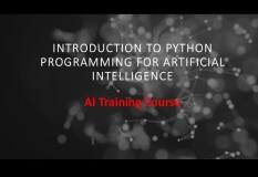 Python Programming for Artificial Intelligence AI Training Course