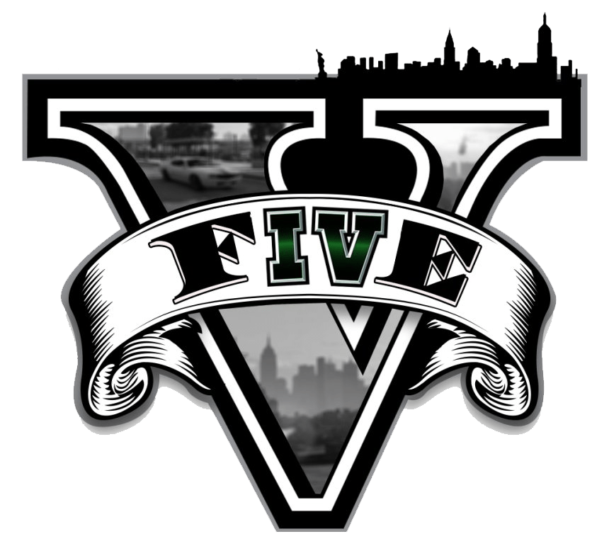 Grand Theft Auto V Logo Png File Png Mart