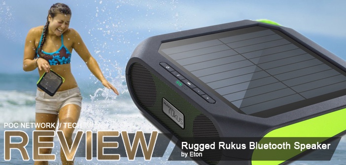 Eton's Rugged Rukus solar-powered 