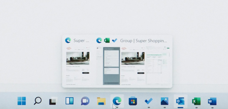 Windows 11 - Snap Groups